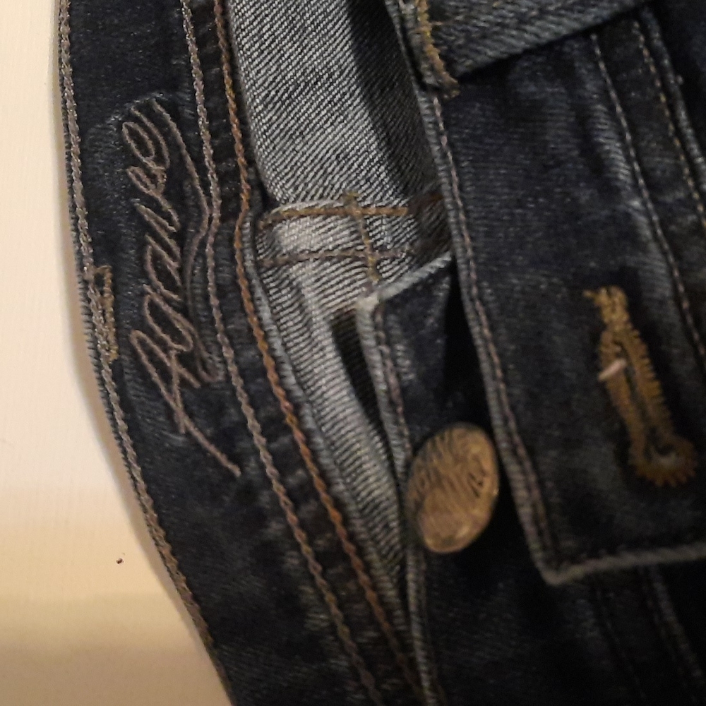 Men's Agave Pragmatist size 33x32 dark denim jeans